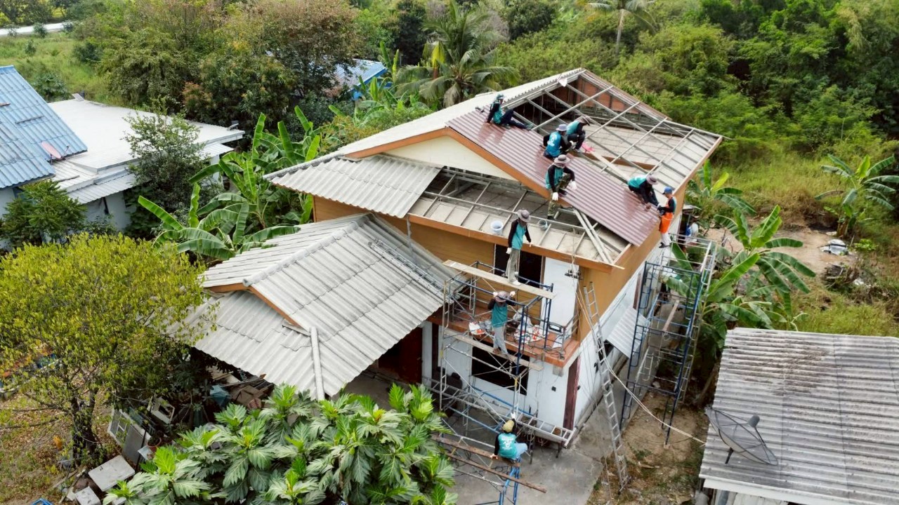 รับซ่อมหลังคาบุรีรัมย์
